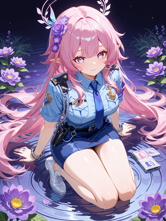 Hình ảnh anime girl cute thanh thoát