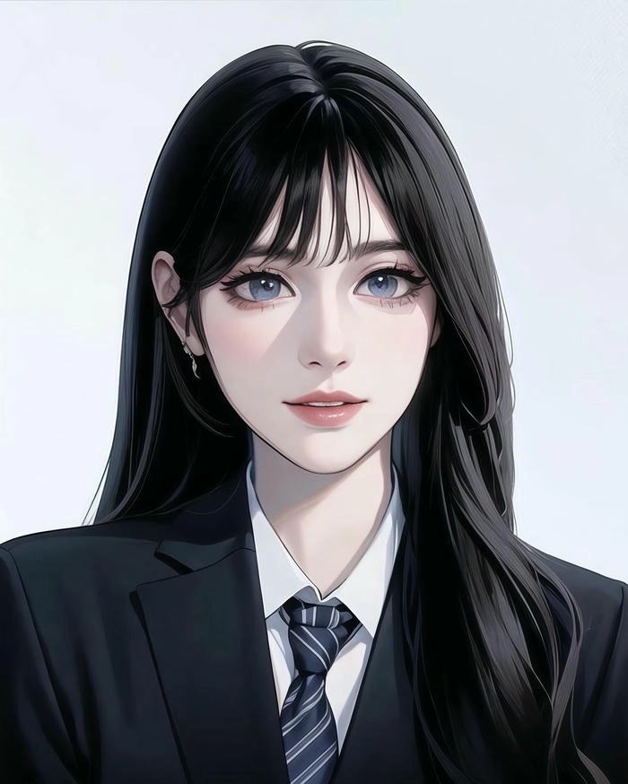 Hình ảnh anime nữ học sinh cute 4K