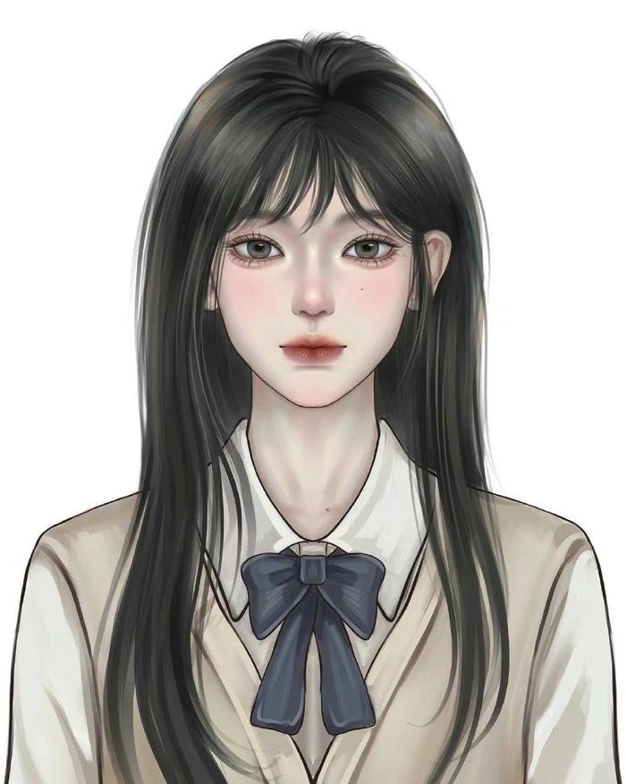 Hình ảnh anime nữ học sinh đáng yêu