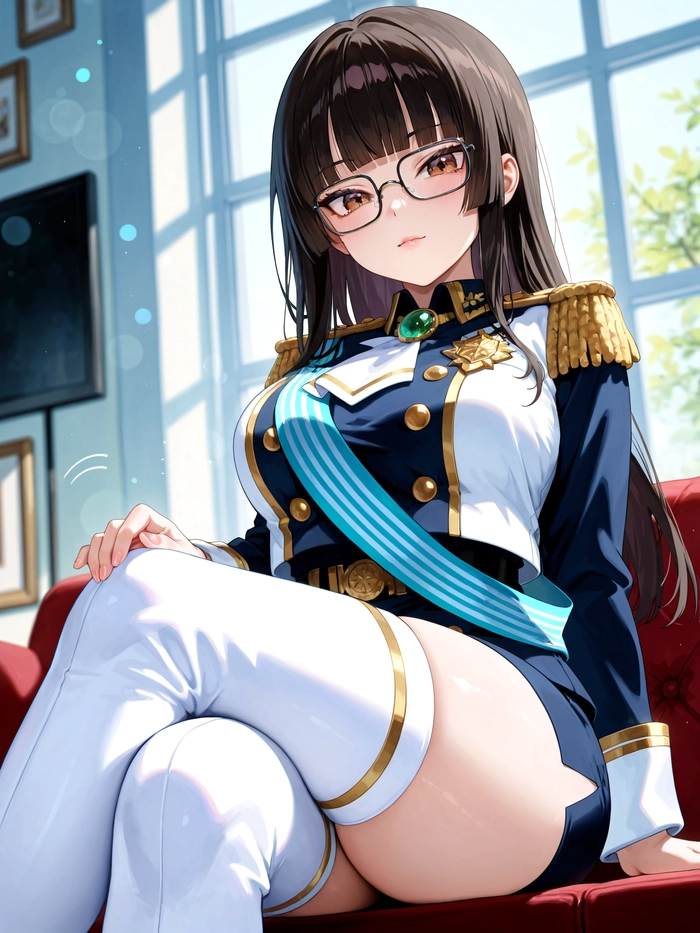 Hình ảnh cô gái cute anime trong trẻo