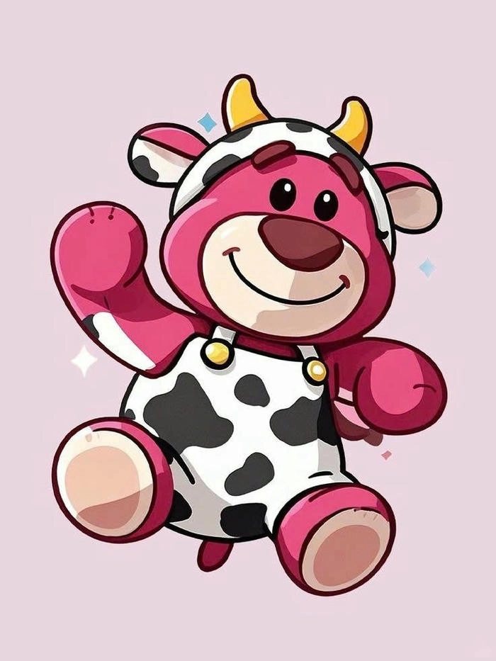 Hình ảnh gấu Dâu Lotso đáng yêu