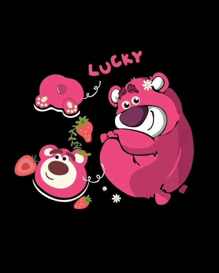 Hình ảnh gấu Dâu xinh xắn