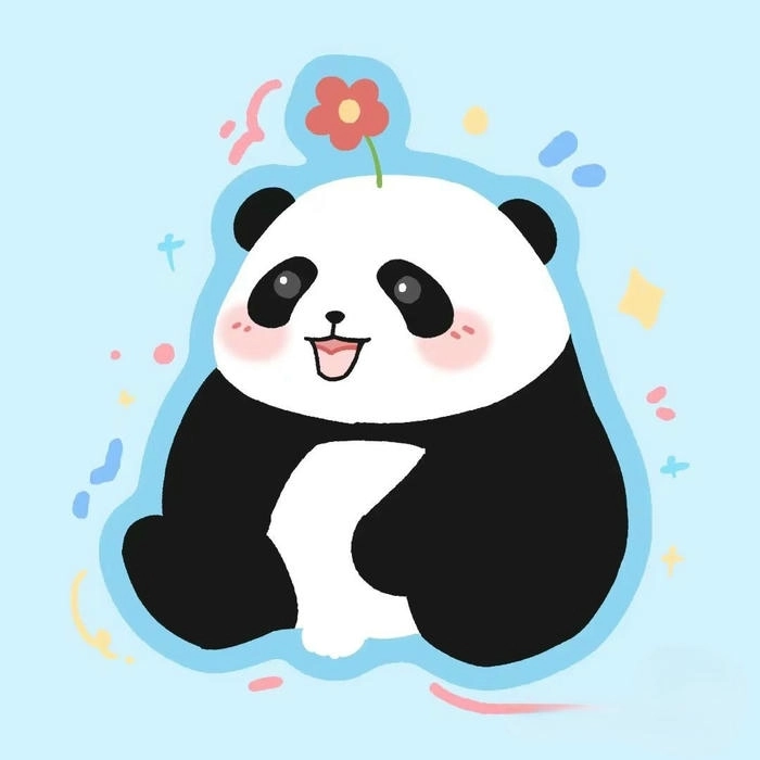 Hình ảnh gấu trúc hoạt hình dễ thương