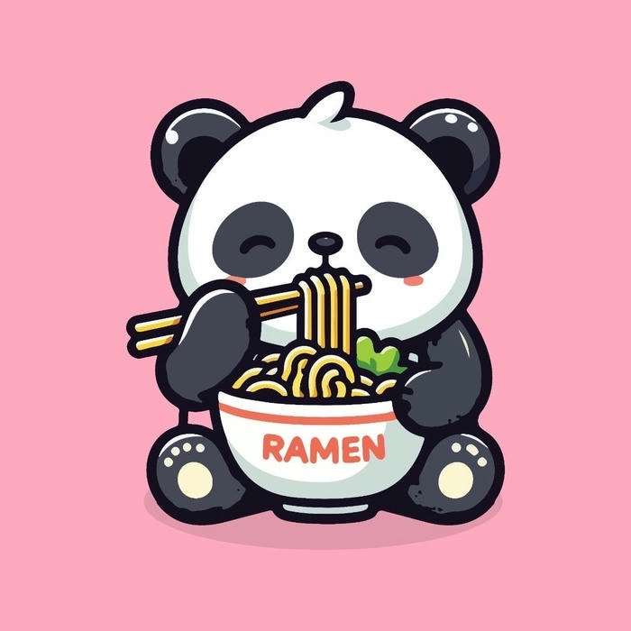 Hình ảnh gấu trúc ngọt ngào