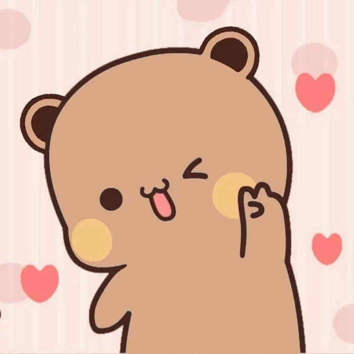 Hình con gấu nâu cute