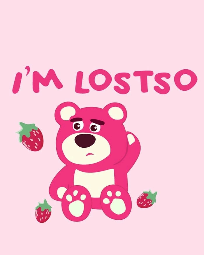 Hình gấu Dâu đáng yêu