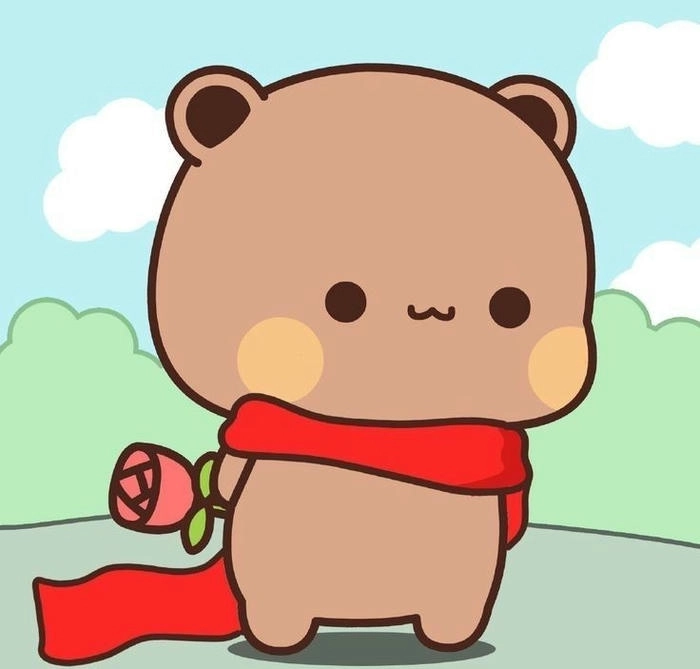 Hình gấu nâu dễ mến