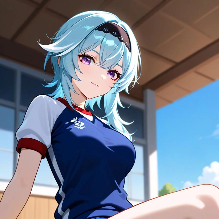 Hình nền Eula Genshin Impact 4K