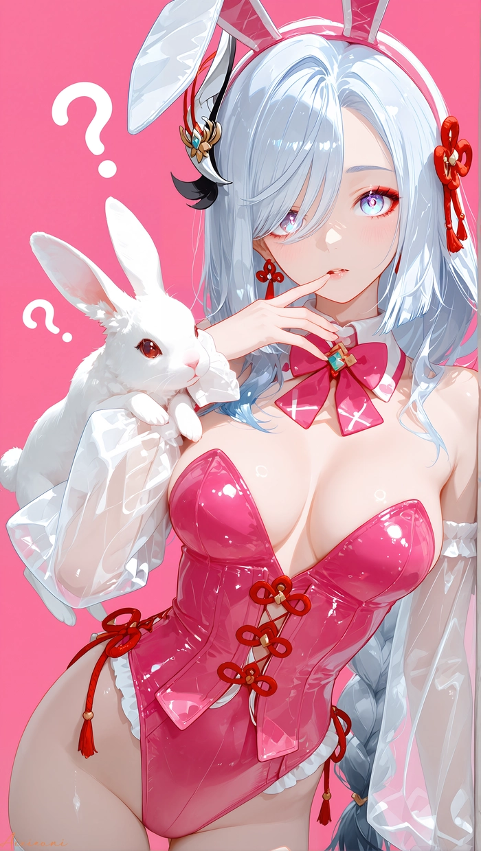 Hình nền Shenhe anime 4K