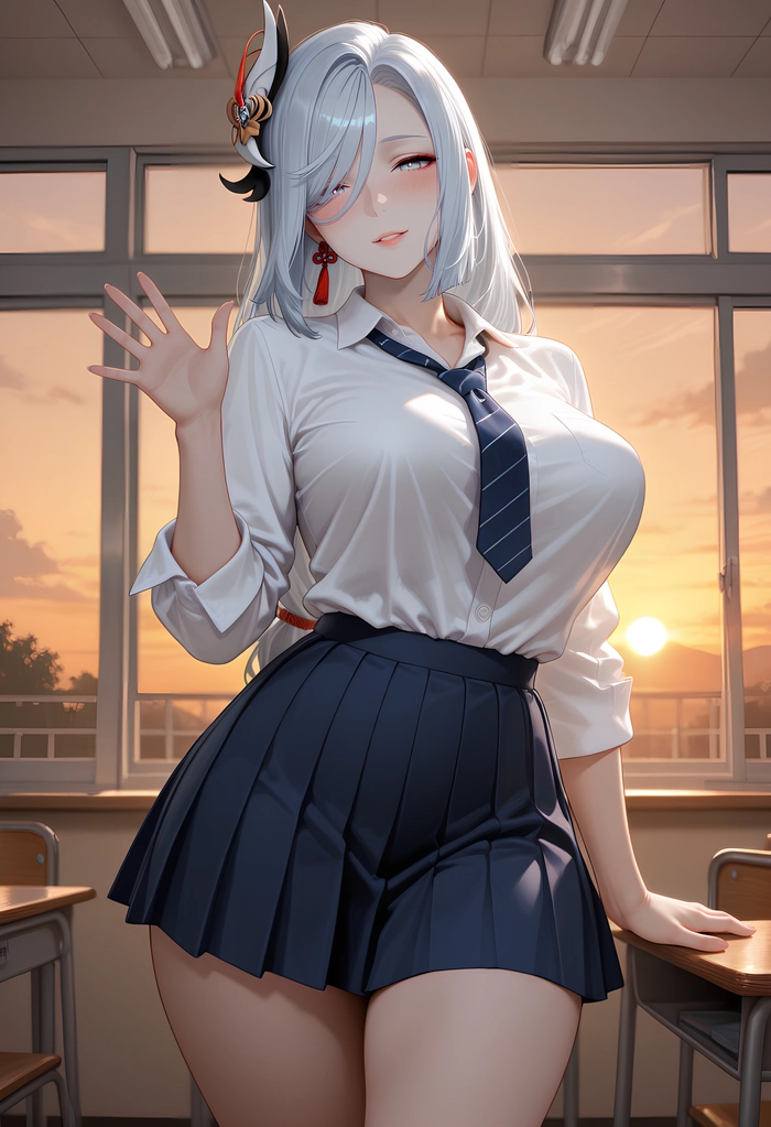 Hình nền Shenhe đẹp huyền bí