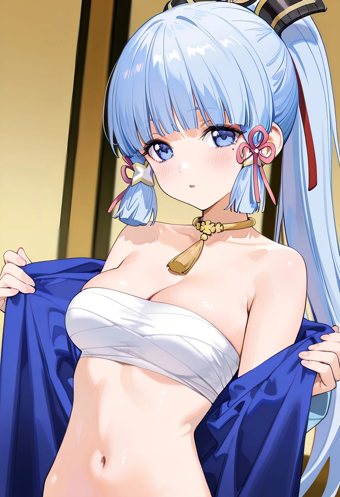 Kamisato Ayaka hình nền