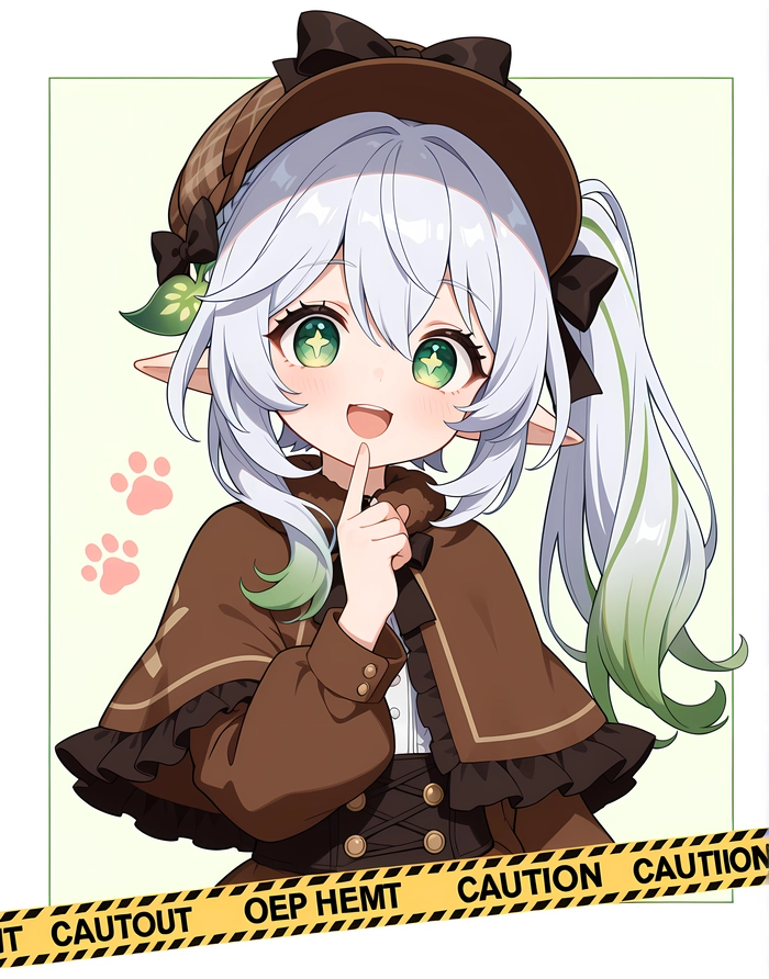 Nahida Genshin anime dễ thương