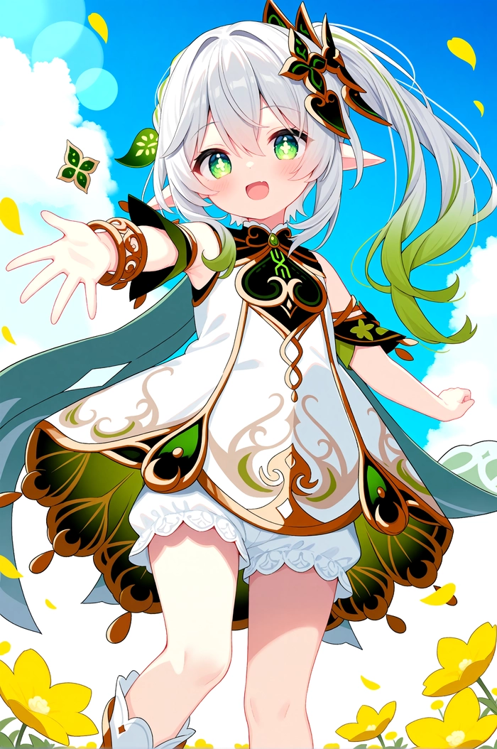 Nahida chibi dễ thương