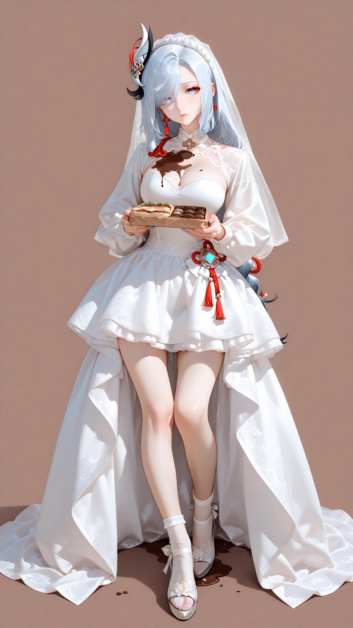 Shenhe fanart quyến rũ