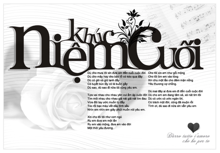 lời bài hát niệm khúc cuối