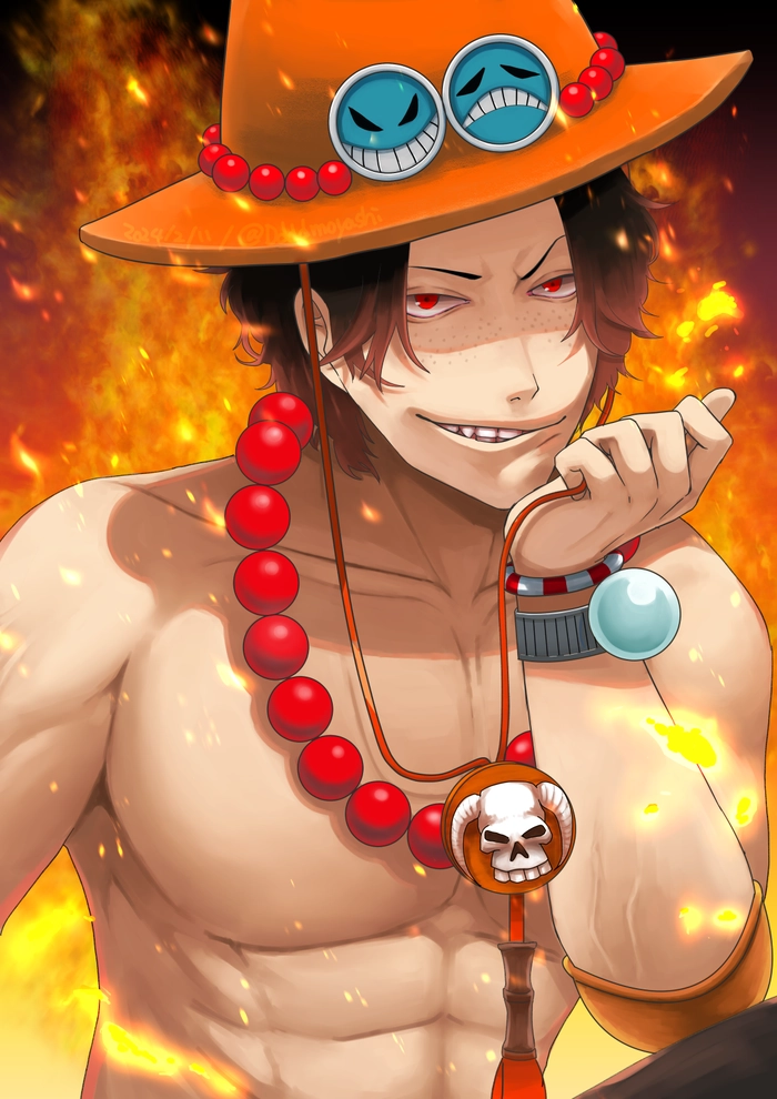 Ảnh Ace cực ngầu trong anime