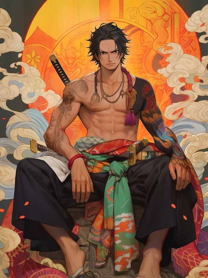 Ảnh Ace với phong cách mạnh mẽ