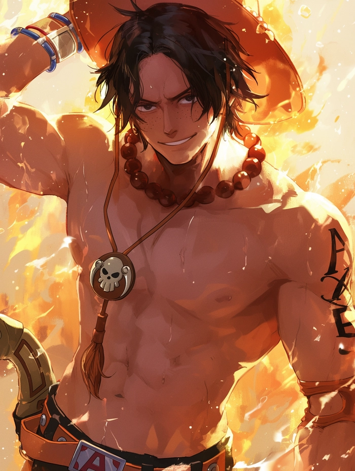 Ảnh Ace với phong cách tự do