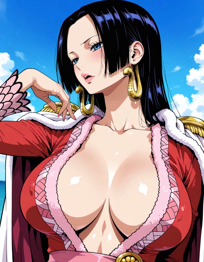 Ảnh Boa Hancock cute sinh động