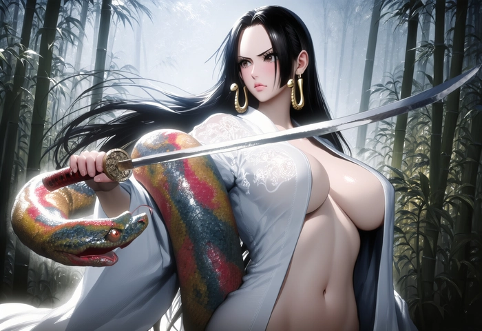 Ảnh Boa Hancock ngầu ấn tượng