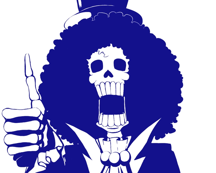 Ảnh Brook phong cách One Piece