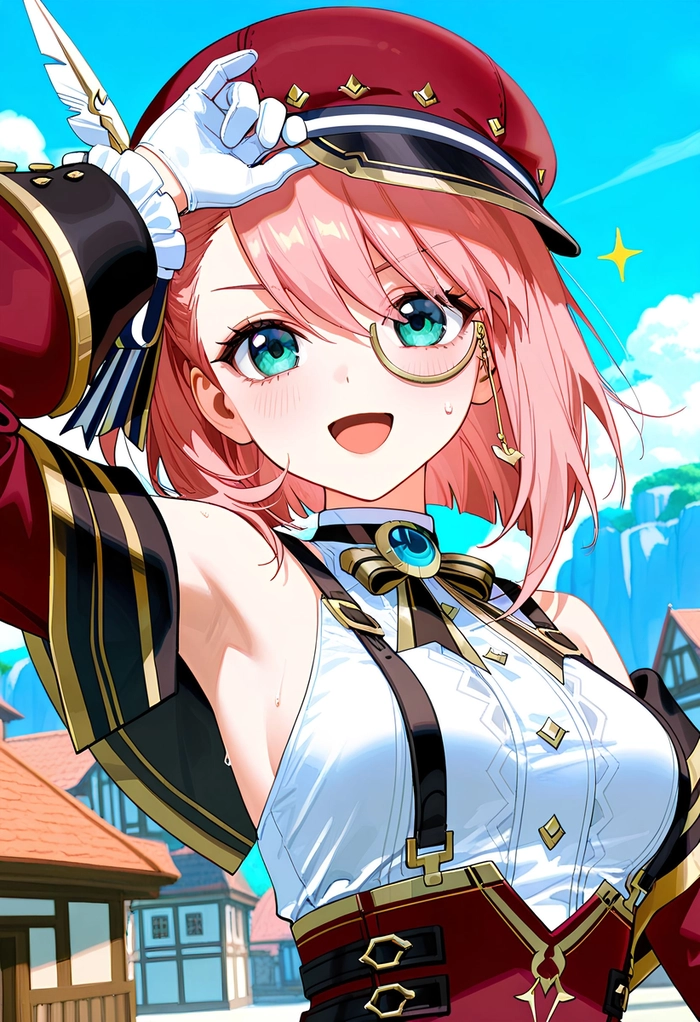 Ảnh Charlotte Genshin Impact full hd