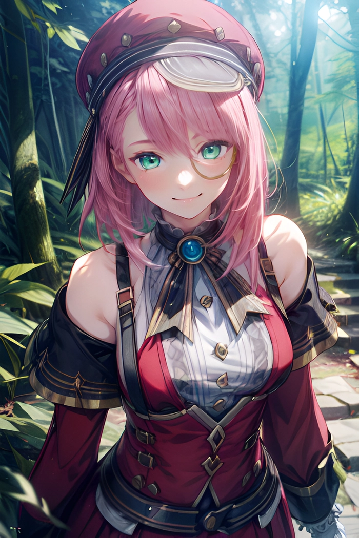 Ảnh Charlotte Genshin Impact nghệ thuật