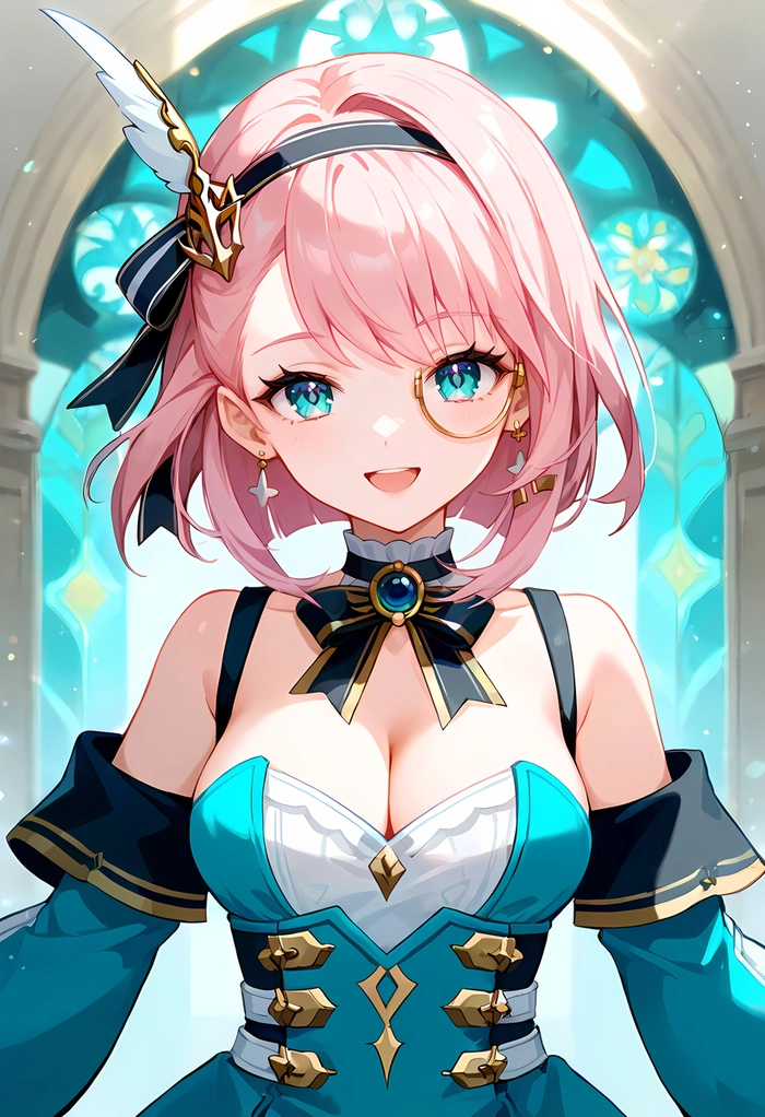 Ảnh Charlotte Genshin Impact sống động