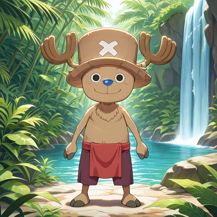 Ảnh Chopper chibi sinh động