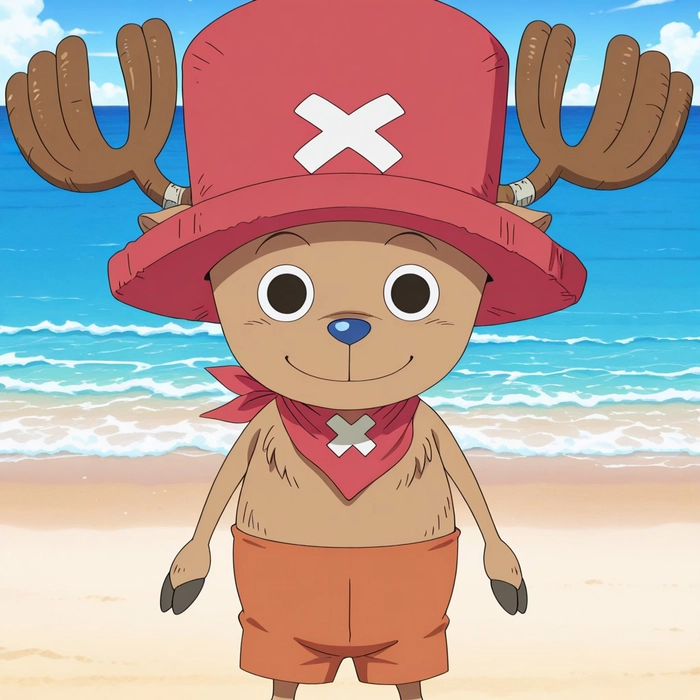 Ảnh Chopper cute tinh nghịch