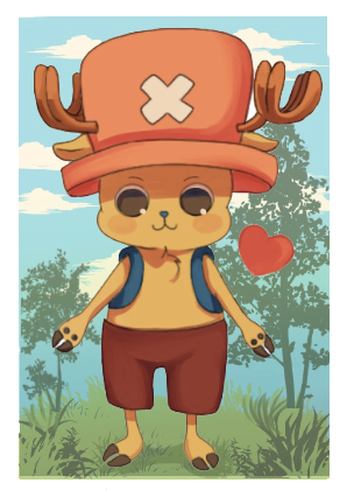 Ảnh Chopper dễ thương đầy cảm xúc