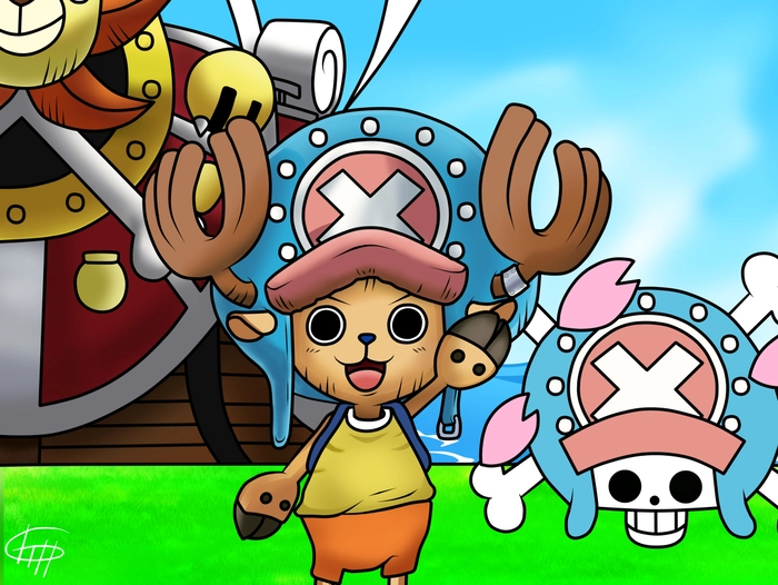 Ảnh Chopper dễ thương trong One Piece