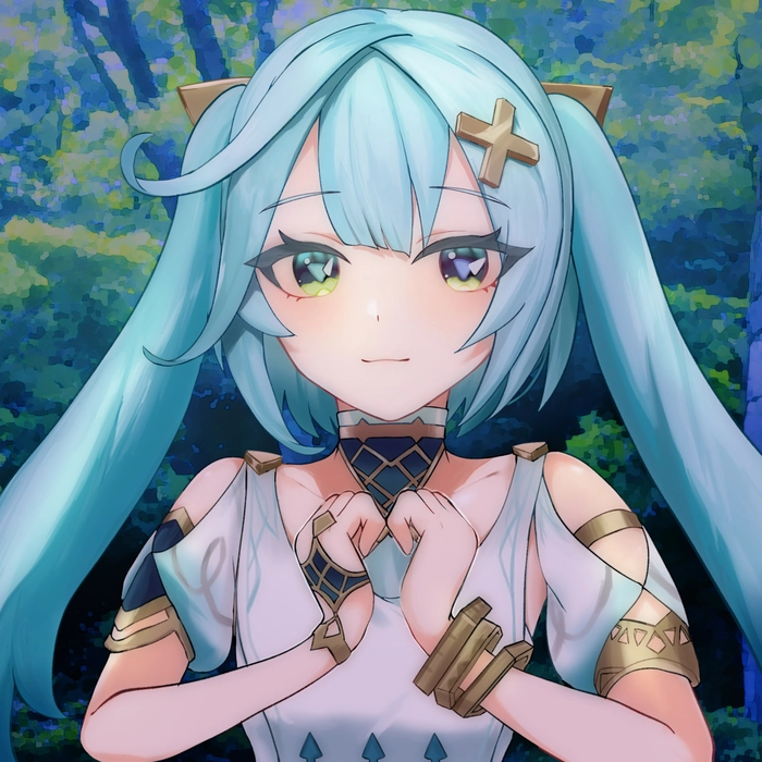 Ảnh Faruzan Genshin phối màu hài hòa