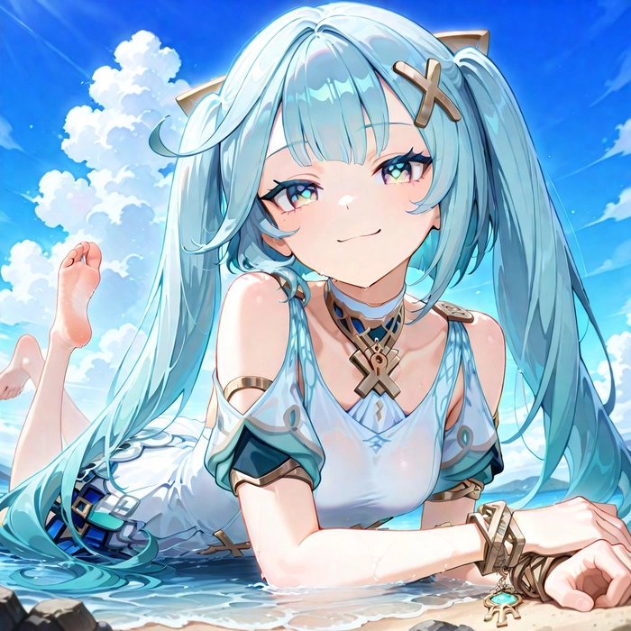 Ảnh Faruzan Genshin phong cách ấn tượng