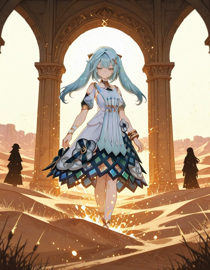Ảnh Faruzan Genshin tinh xảo
