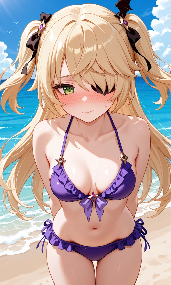 Ảnh Fischl đẹp gợi cảm nhất