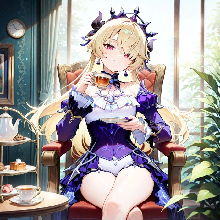 Ảnh Fischl fanart cực cuốn hút