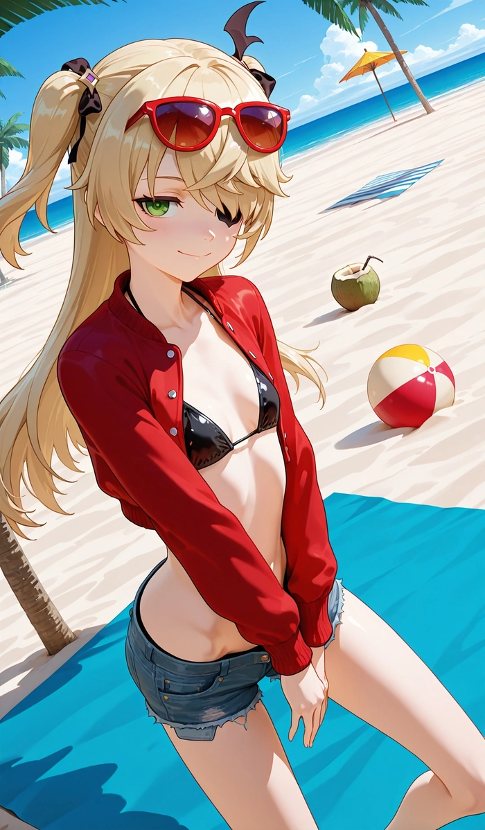 Ảnh Fischl gợi cảm nhưng thanh lịch