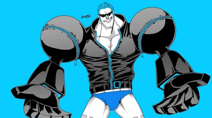 Ảnh Franky ngầu trong One Piece