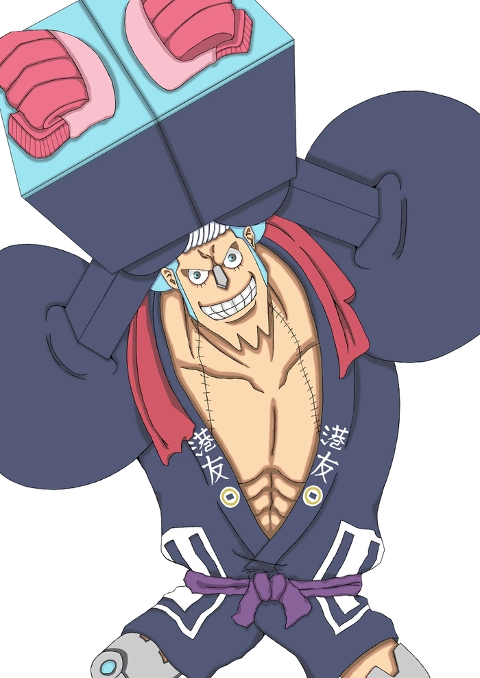 Ảnh Franky phiên bản mạnh mẽ