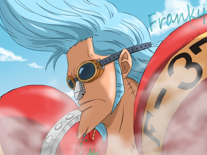 Ảnh Franky phong cách chiến binh