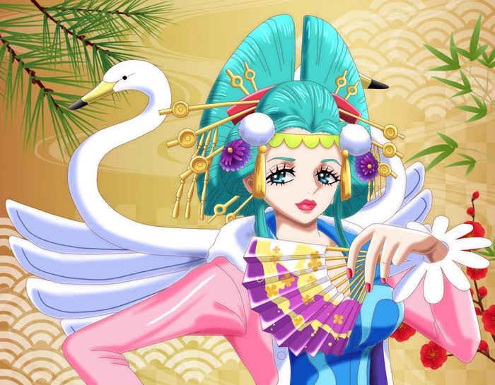 Ảnh Hiyori anime One Piece đầy thu hút