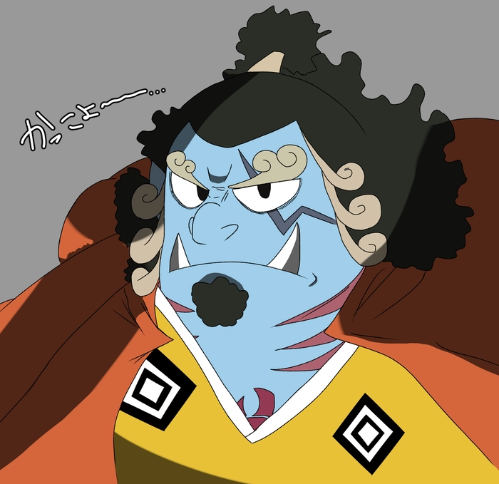 Ảnh Jinbe nổi bật giữa khung cảnh