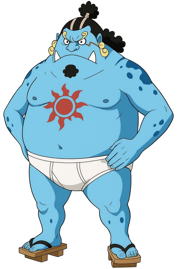 Ảnh Jinbe phong cách mạnh mẽ