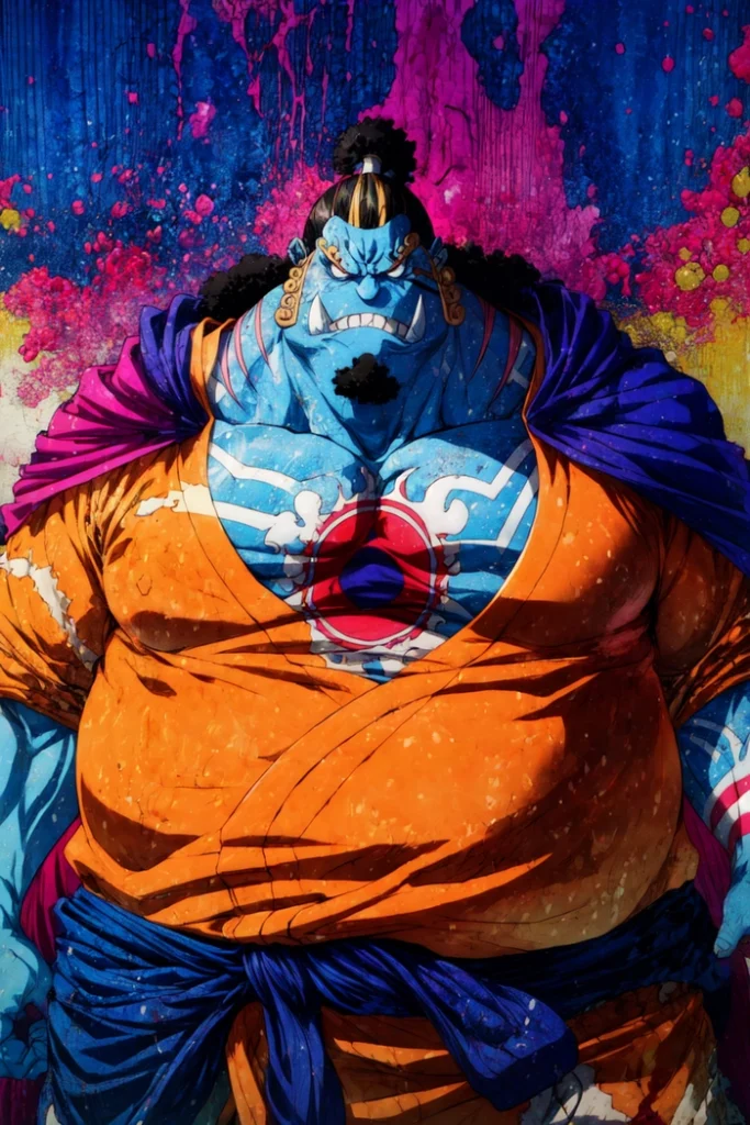 Ảnh Jinbei ngầu và mạnh mẽ