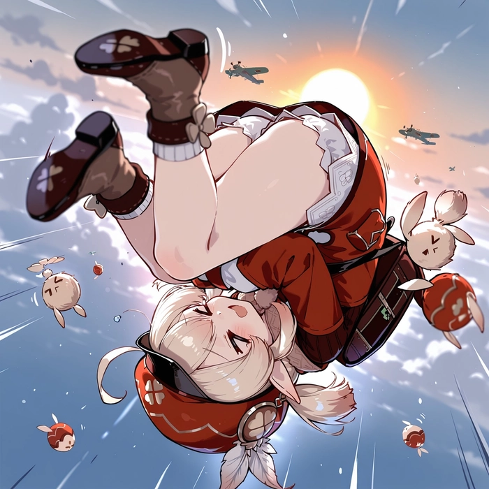 Ảnh Klee Genshin cute, nổi bật