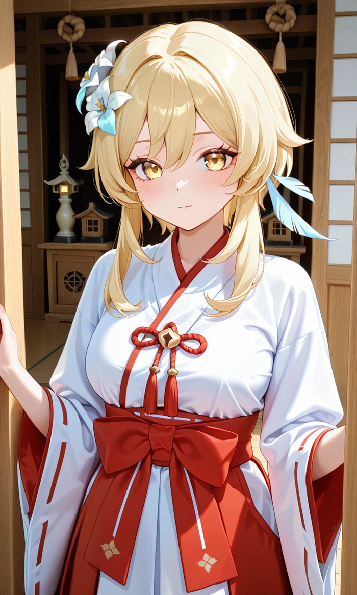 Ảnh Lumine quyến rũ với vẻ đẹp mềm mại