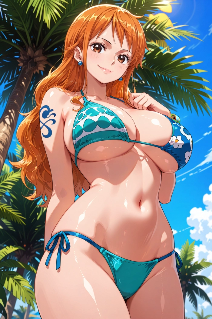 Ảnh Nami bikini phong cách cuốn hút