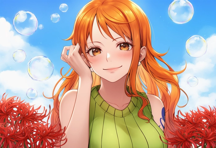 Ảnh Nami chibi dễ thương