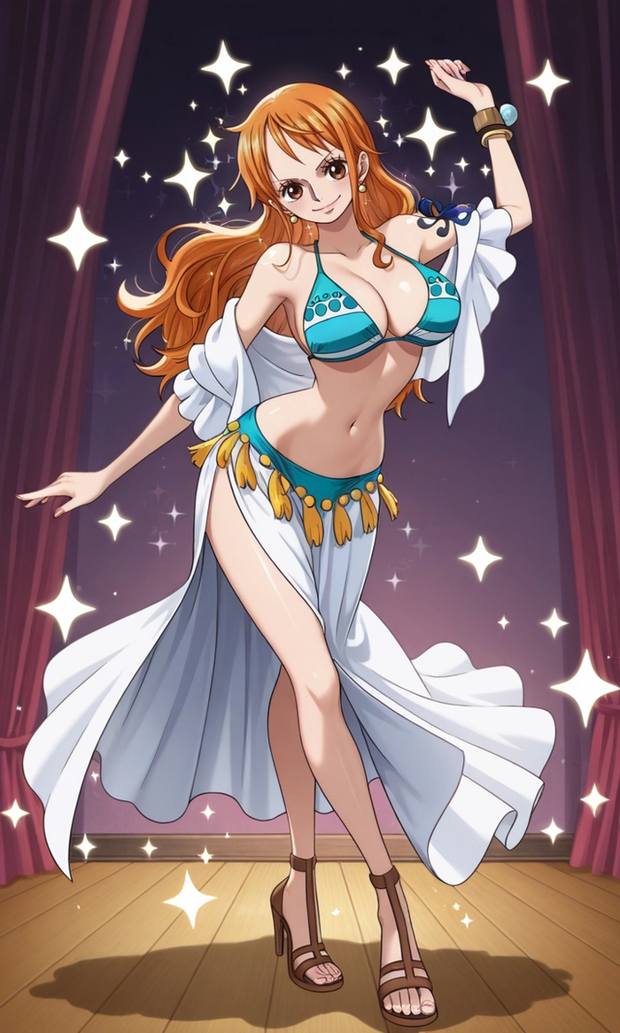 Ảnh Nami dễ thương phong cách